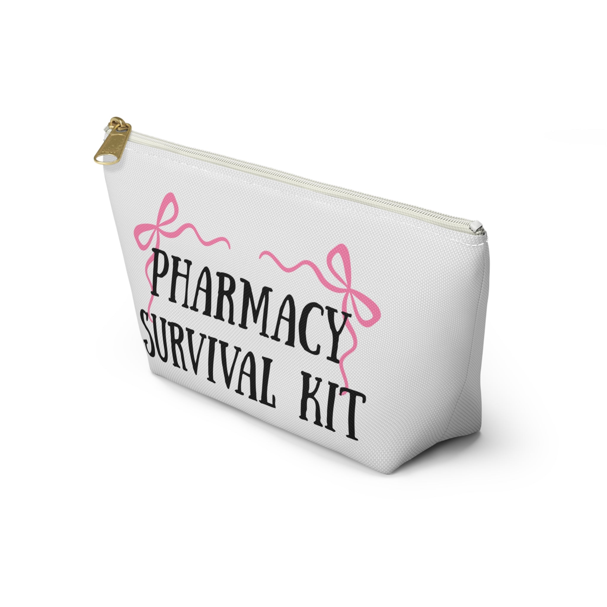 Pharmacy Survival Kit Accessory Pouch — Cosmetic Makeup Bag for Pharmacists