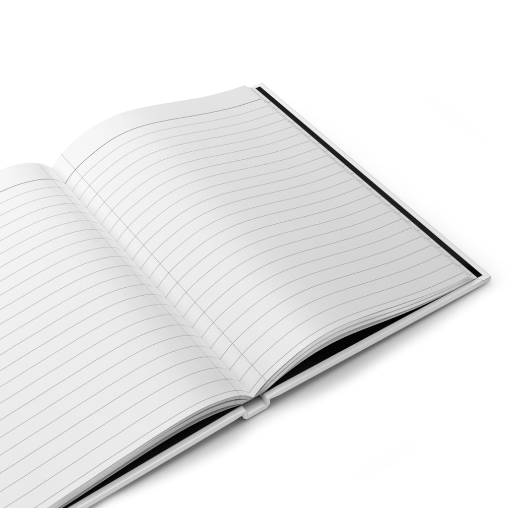 Study Hard, Care Deeply Hardcover Journal — Inspirational Student Notebook