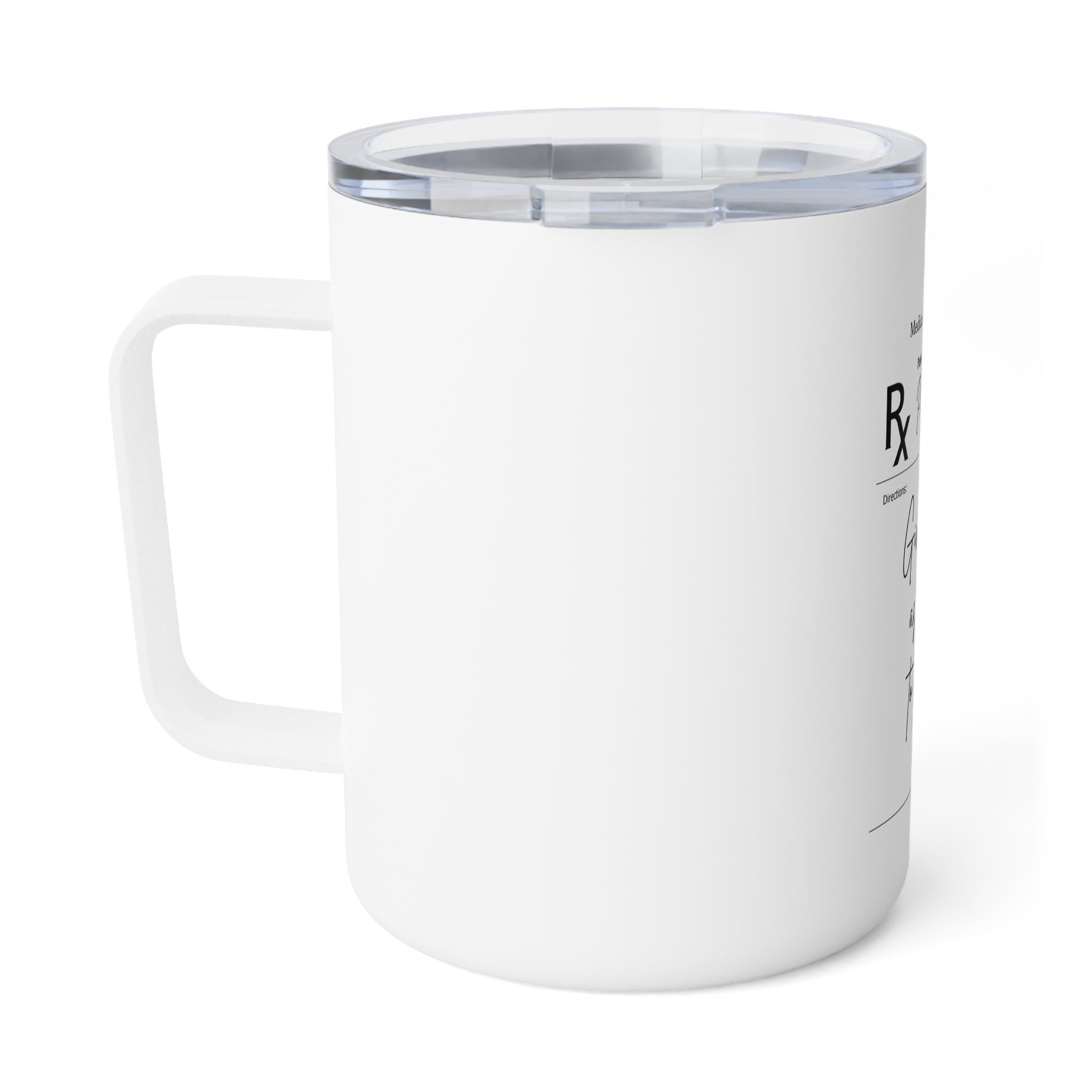 Pharmacy Technician Insulated Coffee Mug — "Coffee Needed" 10oz